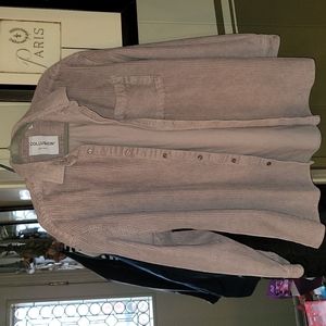 Dove grey Courderoy, barn jacket, Size XL. Collusion brand